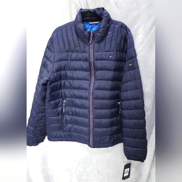 🆕Tommy Hilfiger Men's Down Quilted Packable Puffer Jacket XXL NWT Retail $195 - Picture 4 of 16